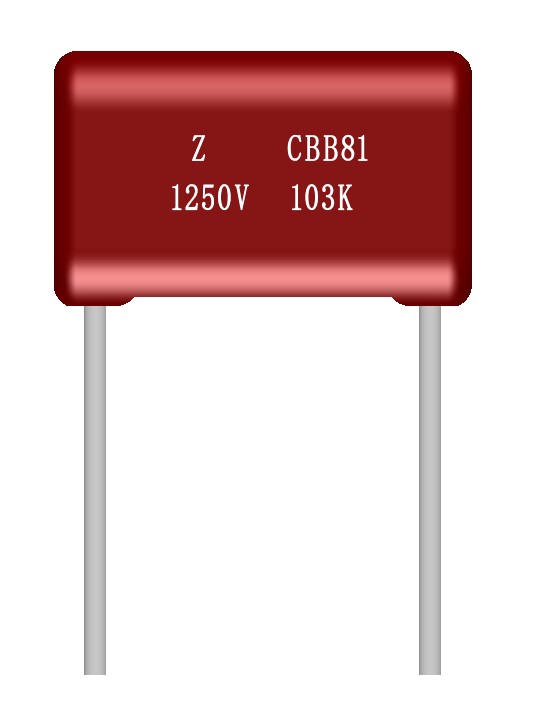 CBB81_Double sided metallized polypropylene film capacitor (Dipped)